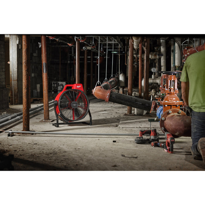 Milwaukee M18ARFHP-0+M18B4 Kit - 18V High Performance Air Fan + M18B4 4.0Ah Li-ion Battery