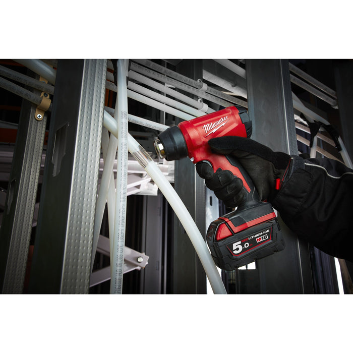 Milwaukee M18BHG-0+M18B4 Kit - 18V Compact Heat Gun + M18B4 4.0Ah Li-ion Battery