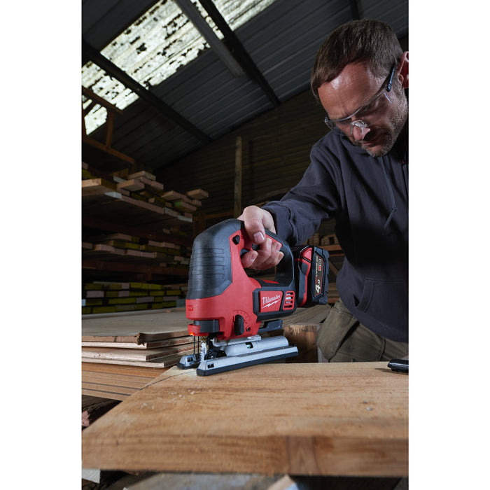 Milwaukee M18BJS-0 18V Cordless Top Handle Jigsaw - Bare Unit - westbasedirect.com