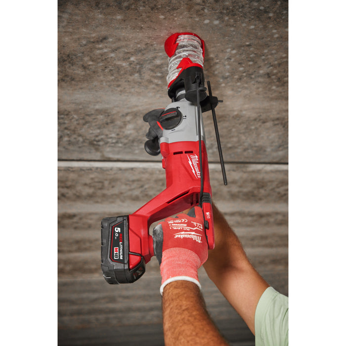 Milwaukee M18BLHACD26-0+M18B5 Kit - 18V Brushless SDS+ D-Handle Hammer Drill + M18B5 5.0Ah Li-ion Battery