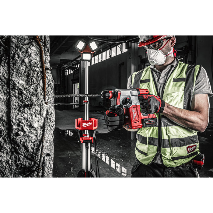 Milwaukee M18BLHX-501 Brushless 26mm SDS+ Hammer Drill with FIXTEC Chuck, 1x 5.0Ah Battery, Charger & Case - westbasedirect.com