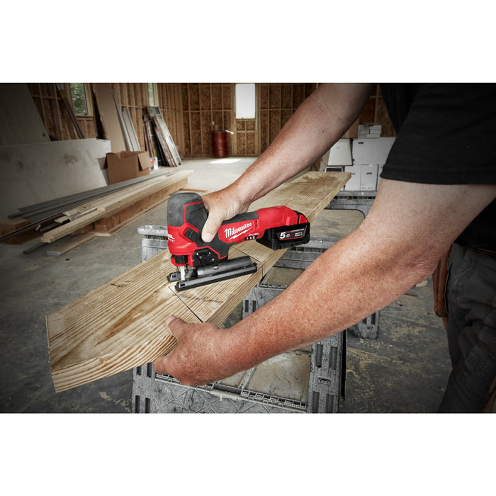 Milwaukee M18FBJS-0 18V FUEL Cordless Body Grip Jigsaw - Bare Unit