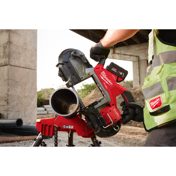 Milwaukee M18FBS127DO-0C 18V FUEL ONEKEY Brushless Dual-Trigger Deep Cut Band Saw with Case - Bare Unit - westbasedirect.com