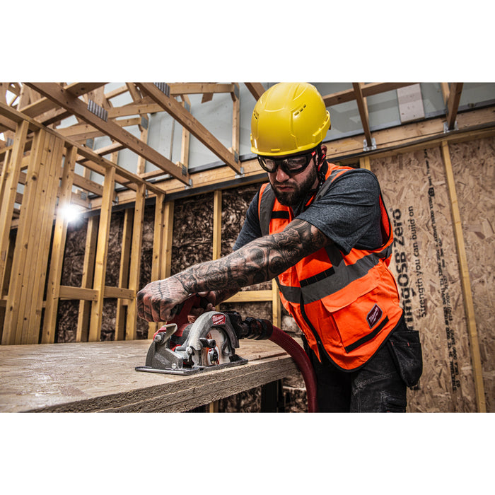 Milwaukee M18FCS552-0+M18B5 Kit - 18V FUEL Cordless 55mm Circular Saw + M18B5 5.0Ah Li-ion Battery