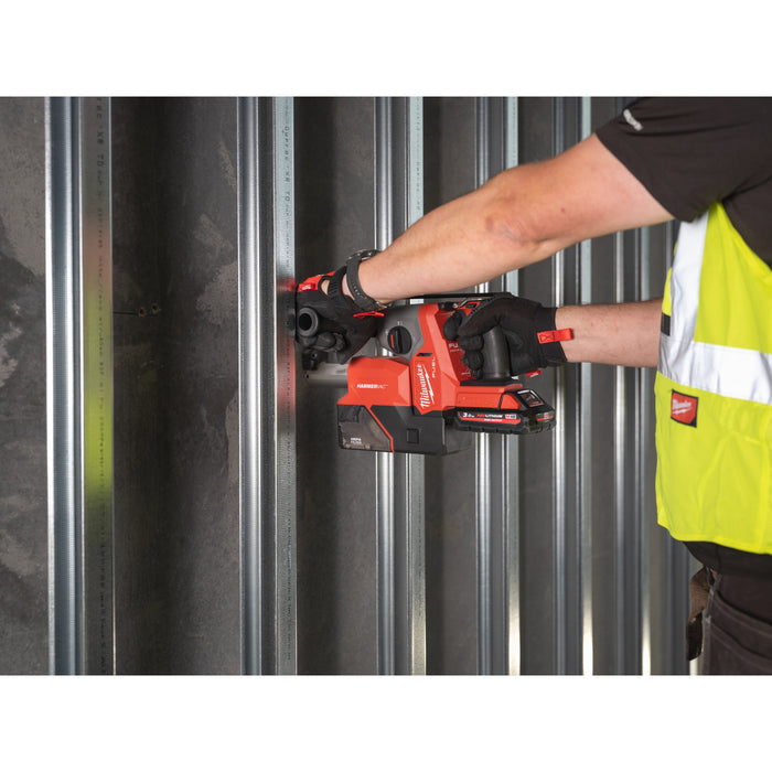 Milwaukee M18FHAC16-0+M18B4 Kit - 18V FUEL Brushless 16mm Compact SDS+ Rotary Hammer Drill + M18B4 4.0Ah Li-ion Battery