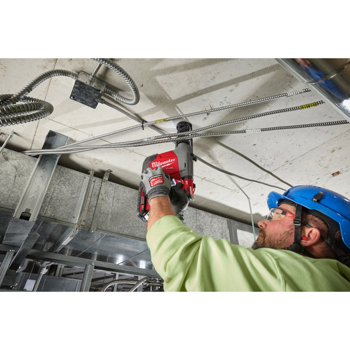 Milwaukee M18FHAFOH16-0 18V FUEL Brushless 16mm Overhead SDS+ Hammer Drill with Integrated Dust Extractor - Bare Unit - westbasedirect.com