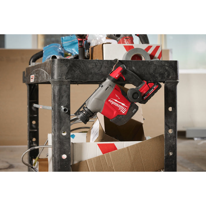 Milwaukee M18FHAFOH16-302X FUEL 16mm SDS+ Hammer Drill with Integrated Dust Extractor, 2x 3.0Ah Batteries, Charger & Case - westbasedirect.com