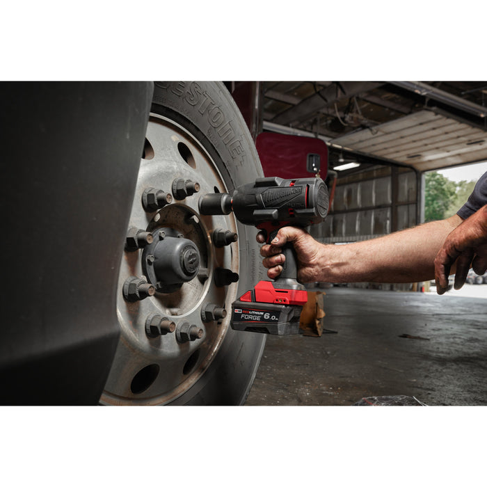 Milwaukee M18FHIW2F12-502X 18V FUEL Brushless 1/2'’ High Torque Impact Wrench with Friction Ring, 2x 5.0Ah Batteries, Charger & Case - westbasedirect.com
