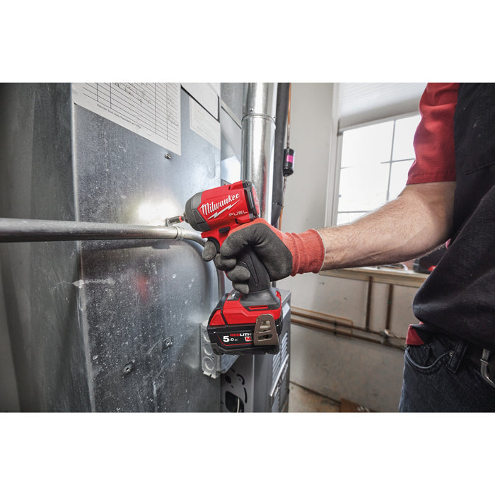 Milwaukee M18FID3-0+M18B4 Kit - 18V FUEL Brushless 1/4" Impact Driver + M18B4 4.0Ah Li-ion Battery