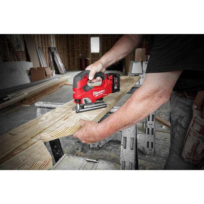 Milwaukee M18FJS-0X 18V FUEL Cordless Top Handle Jigsaw - Bare Unit