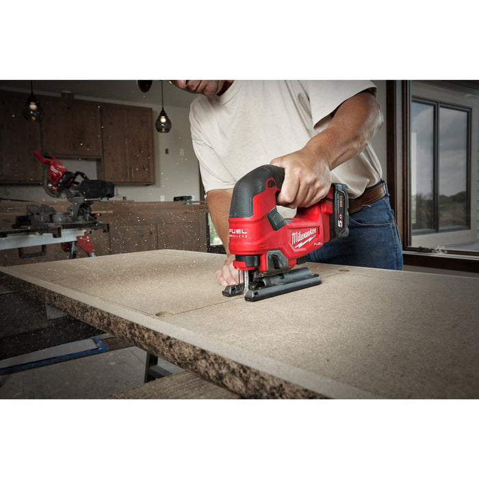 Milwaukee M18FJS-0X 18V FUEL Cordless Top Handle Jigsaw - Bare Unit