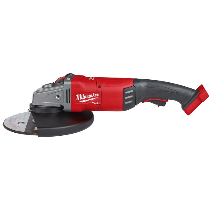 Milwaukee M18FLAG230XPDB-0C+M18B4 Kit - 18V FUEL Cordless 230mm Braking Angle Grinder, Paddle Switch + M18B4 4.0Ah Li-ion Battery & Case
