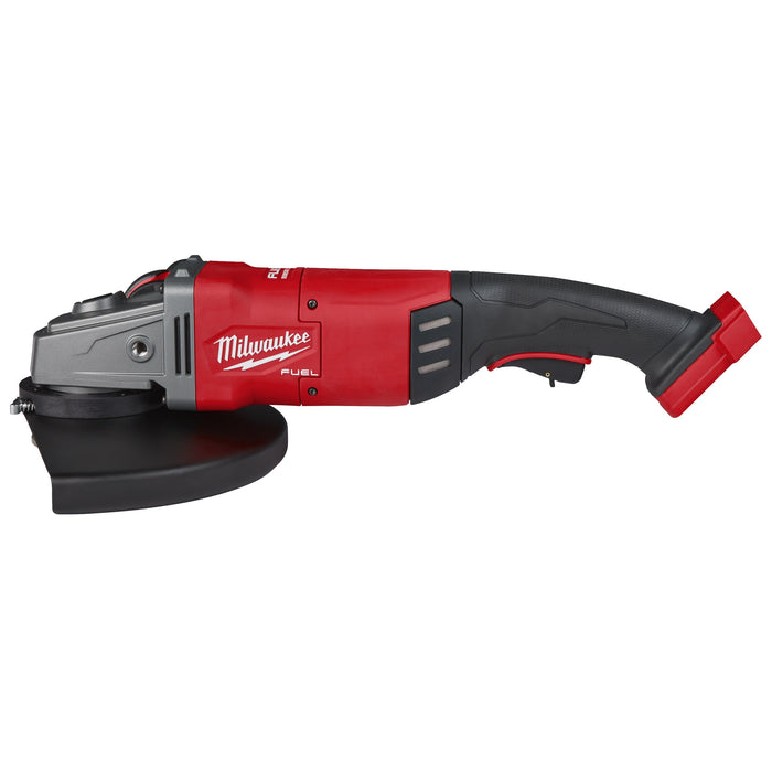 Milwaukee M18FLAG230XPDB-0C+M18B5 Kit - 18V FUEL Cordless 230mm Braking Angle Grinder, Paddle Switch + M18B5 5.0Ah Li-ion Battery & Case