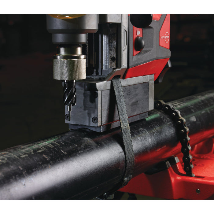 Milwaukee M18FMDP-502C 18V FUEL Brushless Magnetic Drill Press with Permanent Magnet, 2x 5.0Ah Batteries, Charger & Case - westbasedirect.com