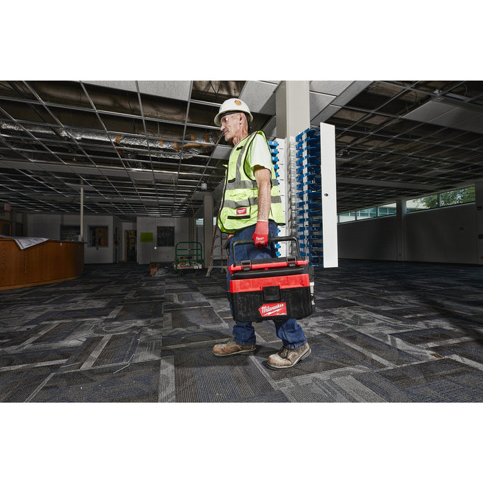 Milwaukee M18FPOVCL-0+M18B5 Kit - 18V FUEL PACKOUT Brushless Wet & Dry Vacuum + M18B5 5.0Ah Li-ion Battery