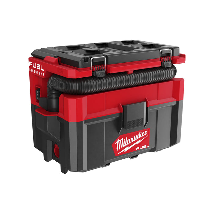 Milwaukee M18FPOVCL-0+M18B5 Kit - 18V FUEL PACKOUT Brushless Wet & Dry Vacuum + M18B5 5.0Ah Li-ion Battery