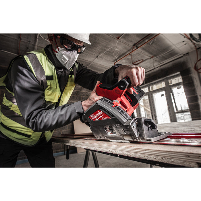 Milwaukee M18FPS55-0P 18V FUEL Cordless Plunge Saw with Packout Case - Bare Unit - westbasedirect.com