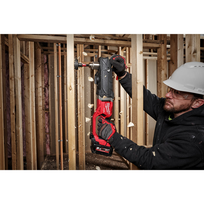Milwaukee M18FRAD2-0 18V FUEL Super Hawg Brushless Right Angle Drill Driver - Bare Unit