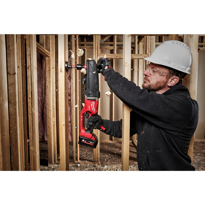 Milwaukee M18FRAD2-0 18V FUEL Super Hawg Brushless Right Angle Drill Driver - Bare Unit