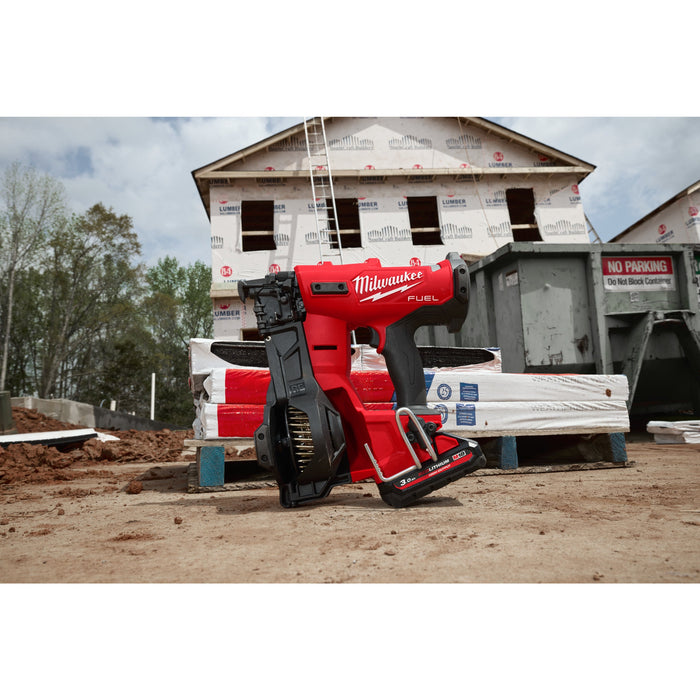 Milwaukee M18FRCN45-302X 18V FUEL Roofing Coil Nailer, 2x 3.0Ah Batteries, Charger & Case