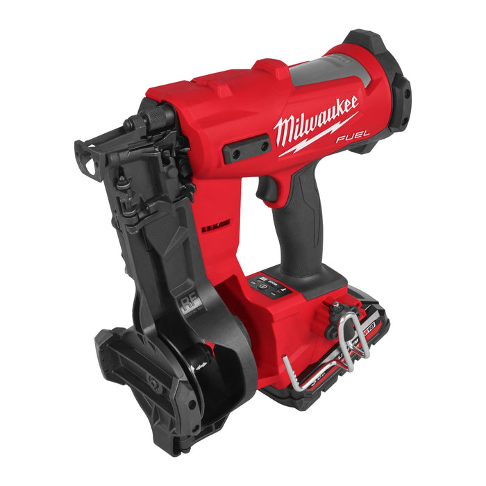 Milwaukee M18FRCN45-302X 18V FUEL Roofing Coil Nailer, 2x 3.0Ah Batteries, Charger & Case
