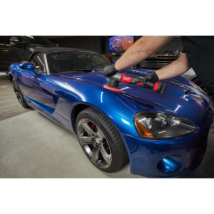 Milwaukee M18FROP15-502X 18V FUEL Random Orbital Polisher with 15mm Stroke, 2x 5.0Ah Batteries, Charger & Case