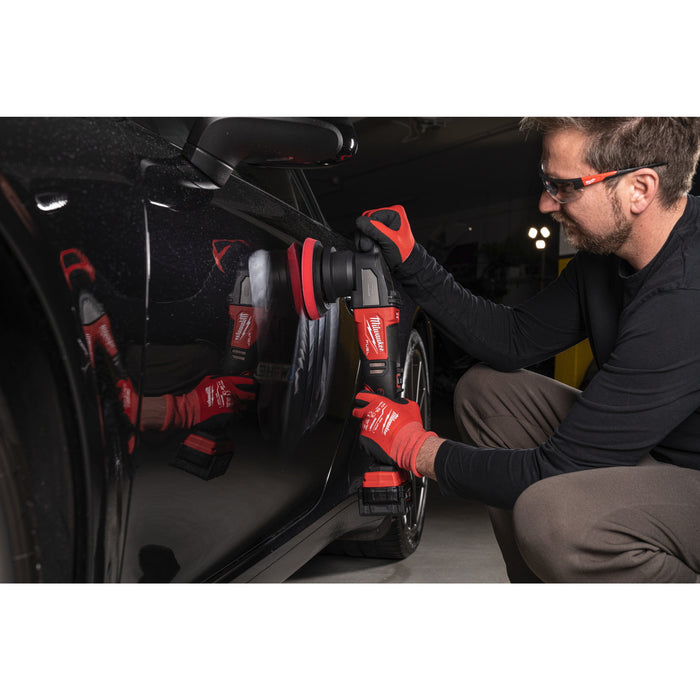 Milwaukee M18FROP15-502X 18V FUEL Random Orbital Polisher with 15mm Stroke, 2x 5.0Ah Batteries, Charger & Case