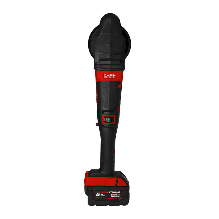 Milwaukee M18FROP15-502X 18V FUEL Random Orbital Polisher with 15mm Stroke, 2x 5.0Ah Batteries, Charger & Case