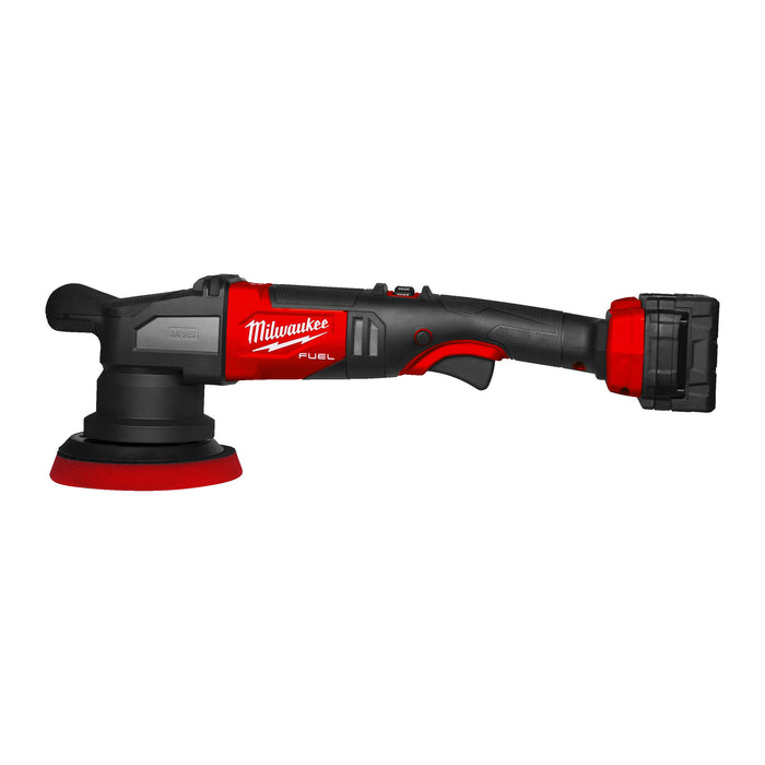 Milwaukee M18FROP15-502X 18V FUEL Random Orbital Polisher with 15mm Stroke, 2x 5.0Ah Batteries, Charger & Case