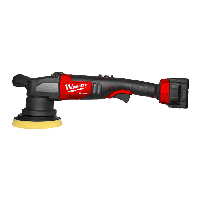 Milwaukee M18FROP15-502X 18V FUEL Random Orbital Polisher with 15mm Stroke, 2x 5.0Ah Batteries, Charger & Case