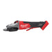 Milwaukee M18FSAGF125XPDB-0X 18V FUEL Cordless 125mm Braking Flathead Small Angle Grinder with Case - Bare Unit - westbasedirect.com