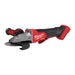 Milwaukee M18FSAGF125XPDB-0X 18V FUEL Cordless 125mm Braking Flathead Small Angle Grinder with Case - Bare Unit - westbasedirect.com
