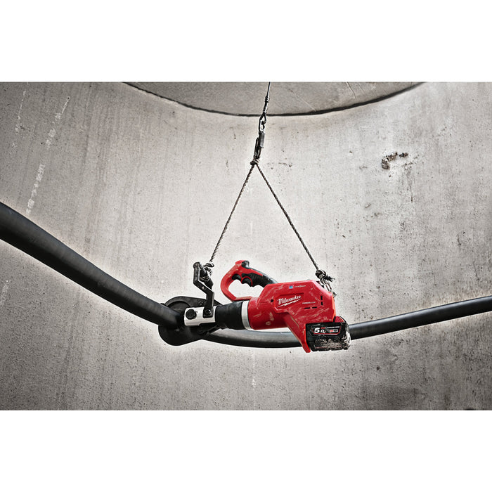 Milwaukee M18HCC75R-502C 18V FORCE LOGIC Hydraulic Remote Underground Cable Cutter, 2x 5.0Ah Batteries, Charger & Case