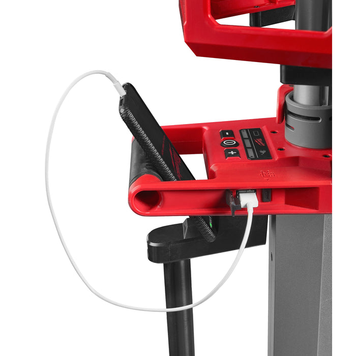 Milwaukee M18HOSALC-0 18V TRUEVIEW High Output Stand Area Light Charger - Bare Unit