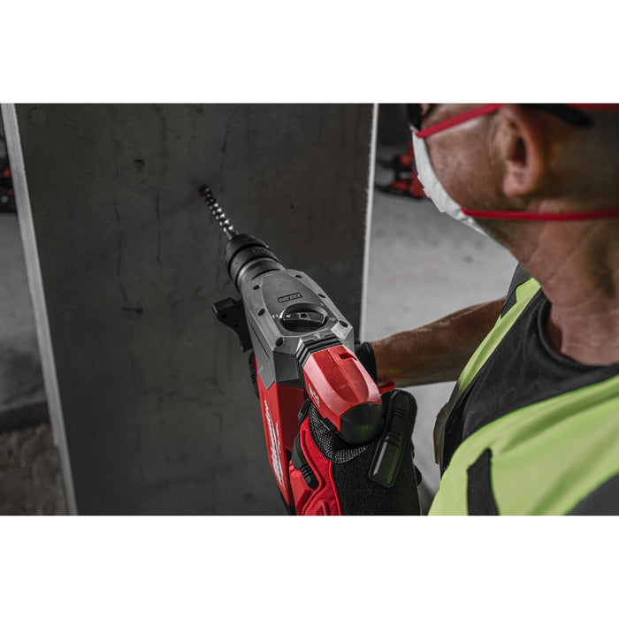 Milwaukee M18ONEFHPX-552X 18V FUEL ONE-KEY 32mm SDS+ Hammer Drill with FIXTEC Chuck, 2x 5.5Ah Batteries, Charger & Case - westbasedirect.com