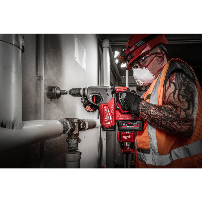 Milwaukee M18ONEFHX-0X 18V FUEL ONE-KEY Brushless SDS+ Hammer Drill with Case - Bare Unit - westbasedirect.com