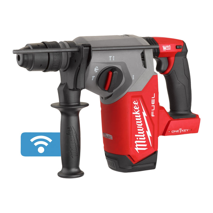 Milwaukee M18ONEFHX-0X 18V FUEL ONE-KEY Brushless SDS+ Hammer Drill with Case - Bare Unit - westbasedirect.com
