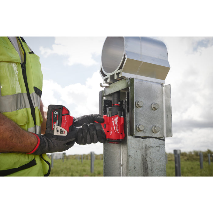 Milwaukee M18ONEFIW2FC12-0X 18V FUEL ONE-KEY Solar Compact 1/2" Impact Wrench with Friction Ring & Case - Bare Unit - westbasedirect.com