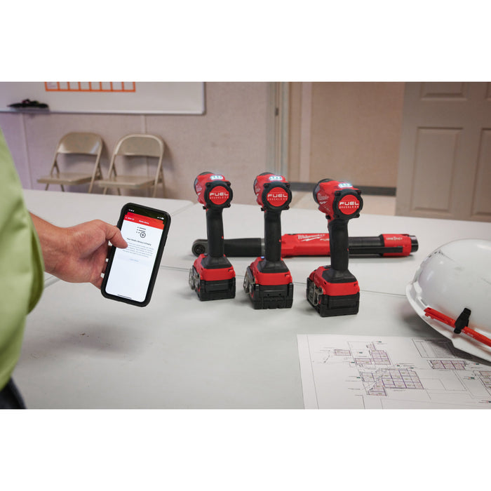 Milwaukee M18ONEFIW2FC12-0X 18V FUEL ONE-KEY Solar Compact 1/2" Impact Wrench with Friction Ring & Case - Bare Unit - westbasedirect.com