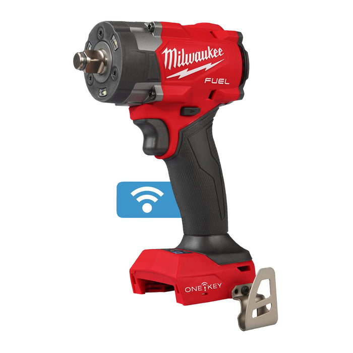 Milwaukee M18ONEFIW2FC12-0X 18V FUEL ONE-KEY Solar Compact 1/2" Impact Wrench with Friction Ring & Case - Bare Unit - westbasedirect.com