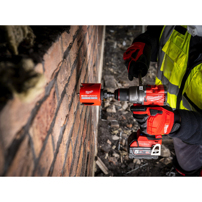 Milwaukee M18ONEPP2A3-502X Twin Pack 18V FUEL ONE-KEY Brushless Power Tool Kit, 2x 5.0Ah Batteries, Charger & Case - westbasedirect.com