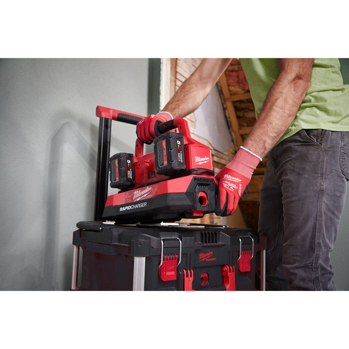 Milwaukee M18PC6 6-Bay 18V PACKOUT Compatible Charger 240V