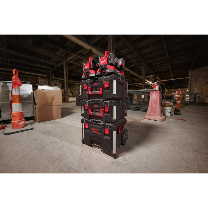 Milwaukee M18PC6 6-Bay+M18B5 Kit - 18V PACKOUT Compatible Charger 240V + 2x M18B5 5.0Ah Li-ion Batteries