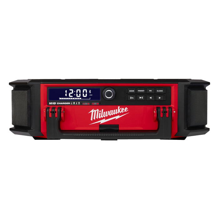 Milwaukee M18PRCDAB+ 18V PACKOUT Radio Charger - Bare Unit - westbasedirect.com