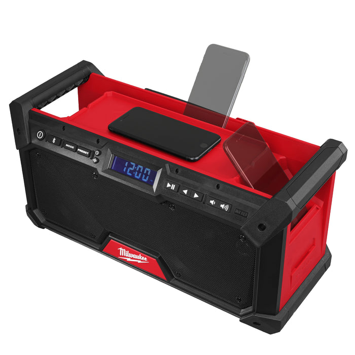 Milwaukee M18RADDAB+G2-0+M18B4 Kit - Jobsite Radio with DAB+ + M18B4 4.0Ah Li-ion Battery