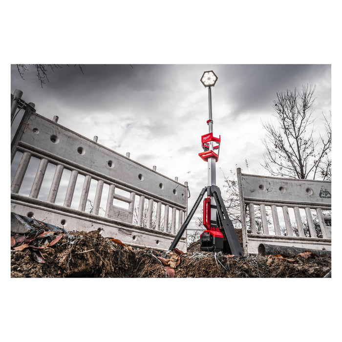 Milwaukee M18SAL2-0+M18B5 Kit - 18V Stand Area Light + M18B5 5.0Ah Li-ion Battery