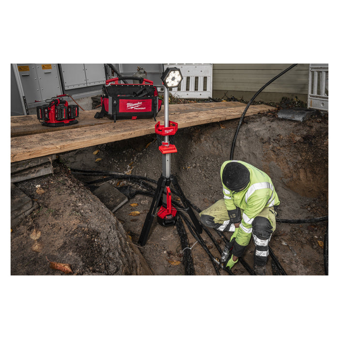 Milwaukee M18SAL2-0+M18B5 Kit - 18V Stand Area Light + M18B5 5.0Ah Li-ion Battery