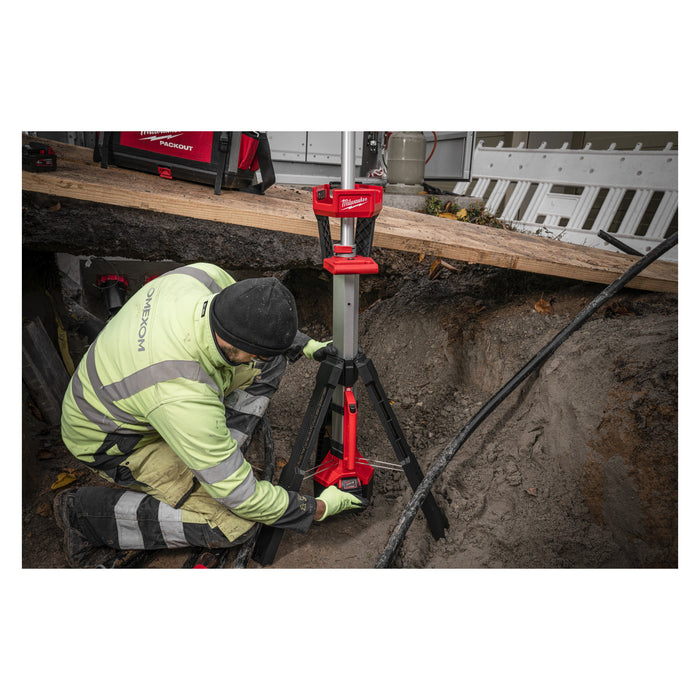 Milwaukee M18SAL2-0+M18B4 Kit - 18V Stand Area Light + M18B4 4.0Ah Li-ion Battery