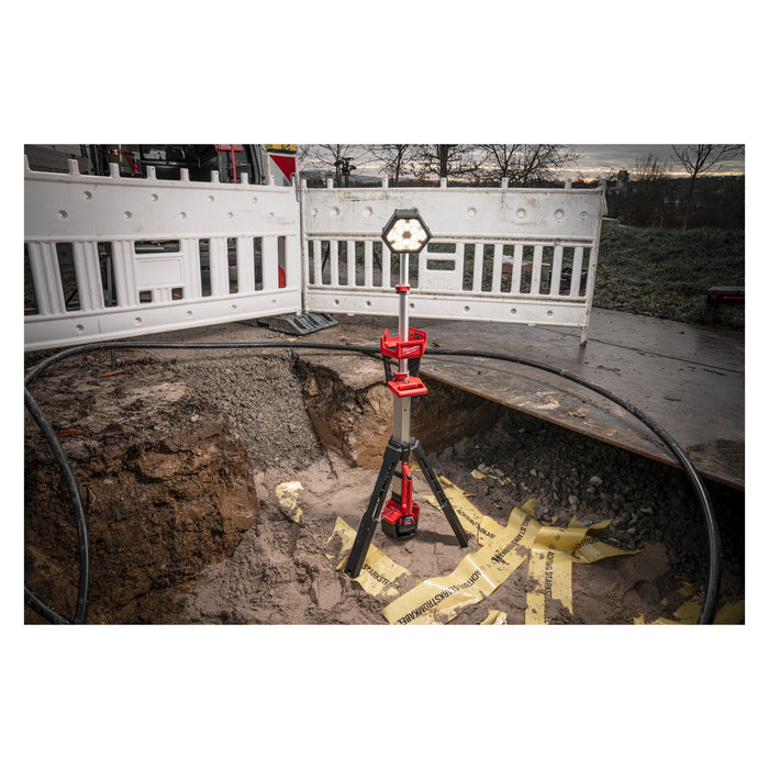 Milwaukee M18SAL2-0+M18B4 Kit - 18V Stand Area Light + M18B4 4.0Ah Li-ion Battery
