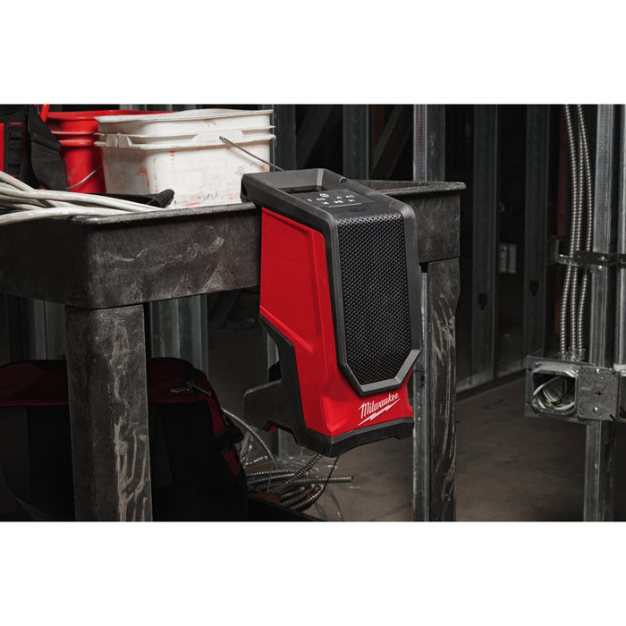 Milwaukee M18SPEJSG2-0 Jobsite Speaker - Bare Unit - westbasedirect.com